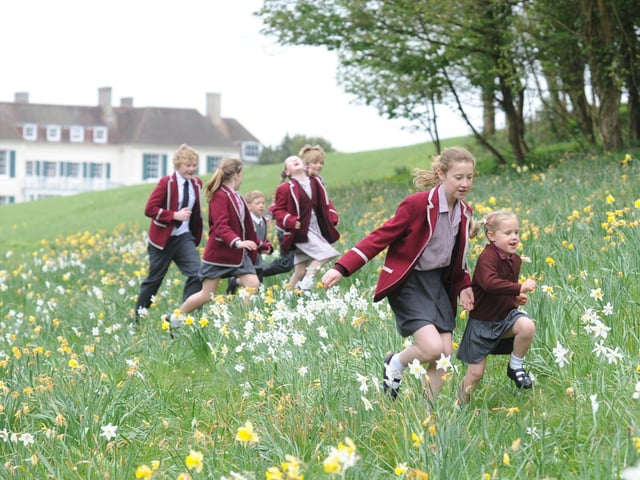 Pupils at Great Ballard School are very much encouraged to explore