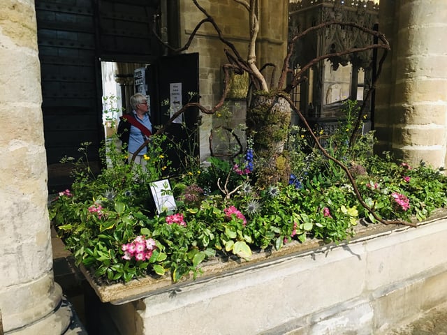 Chichester Cathedral has been filled with wonderful floral displays for the past few days / Picture: Steve Bone