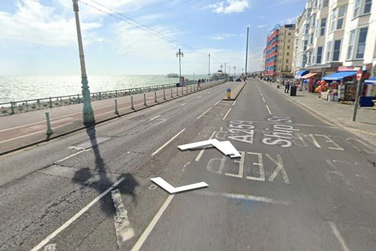 Four mobile phone offences were reported on this road in 2024/25