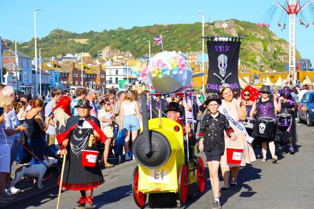 Hastings Carnival 2024. Photo by Andrew Clifton