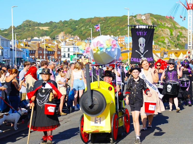 Hastings Carnival 2024. Photo by Andrew Clifton