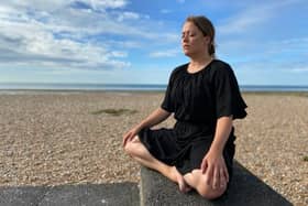 Josie Sovegjarto found her yoga and meditation techniques were a huge help in getting her through a difficult time