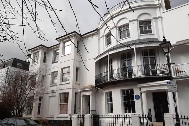 Ambrose Place has the most outstanding examples of Regency architecture in the Worthing