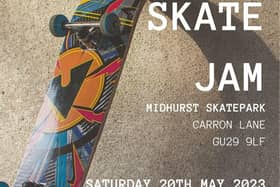Midhurst Skate Jam is set to return to town after a date for the skateboarding event was announced.