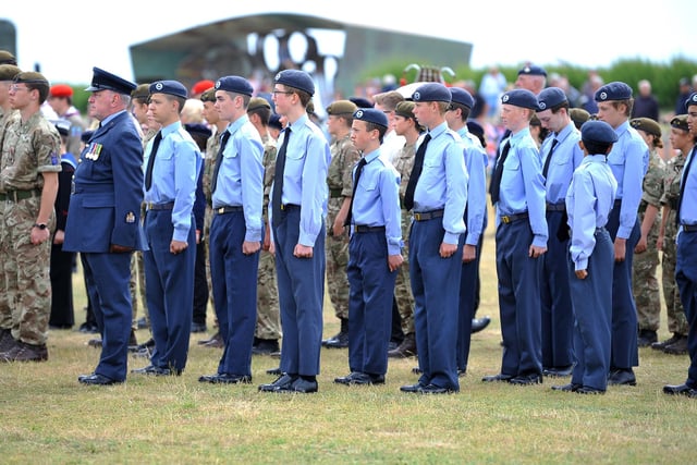The event celebrates all our local Armed Forces. Pic S Robards SR2206272