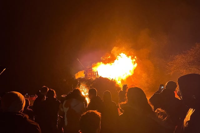 The legendary Cuckfield Bonfire and fireworks to music went ahead as usual on Saturday (November 5).