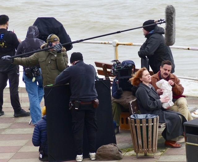Filming series 2 of The Gold in Hastings by Marie Richardson