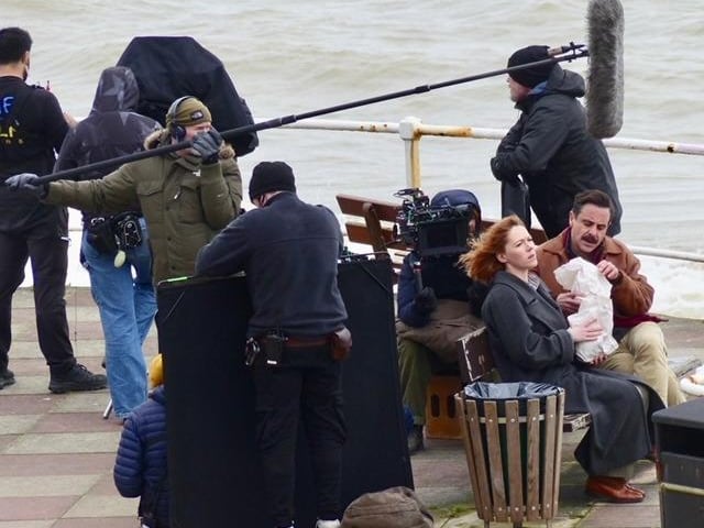 Filming series 2 of The Gold in Hastings by Marie Richardson