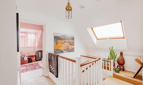 The light and airy landing