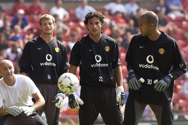 One of the major reasons why Manchester United only won one Premier League title in five years in the early 2000s was Sir Alex Ferguson's inability to replace the imperious Peter Schmeichel in goal. 
Fabien Barthez, Tim Howard and Roy Carrol were all given opportunities to make their position theirs, but each one made a number of errors that prevented United from being the all-conquering side they once were. 
The signing of Edwin Van Der Sar in 2005 brought an end to the goalkeeping circus at Old Trafford, much to the disappointment of rival fans.