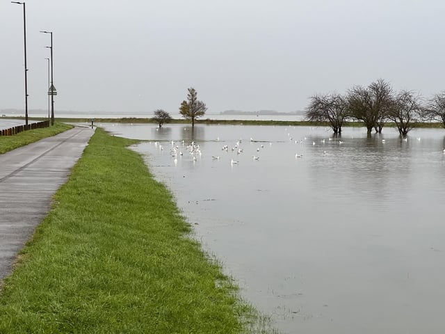 Portsmouth Flooding by Marcin Jedrysiak - Eastern Road