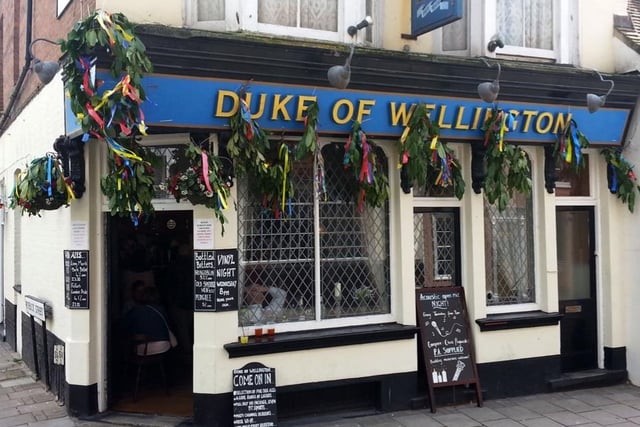 The Duke of Wellington on High Street, Hastings Old Town, closed last autumn and still remains closed.