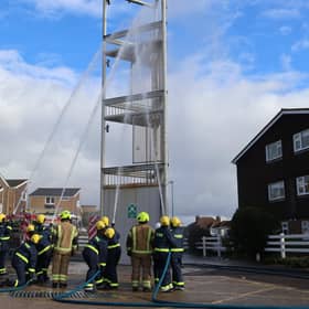 Students taking part in the IGNITE course. Photo: WSFRS