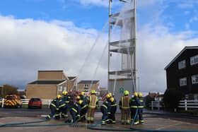 Students taking part in the IGNITE course. Photo: WSFRS