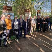Organised by the Steyning and District Community Partnership, The Lost Railway Exhibition boards went up in December and were officially opened by Tracing the Rails host Stephen Cranford on Friday, April 19, 2024