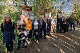 Organised by the Steyning and District Community Partnership, The Lost Railway Exhibition boards went up in December and were officially opened by Tracing the Rails host Stephen Cranford on Friday, April 19, 2024