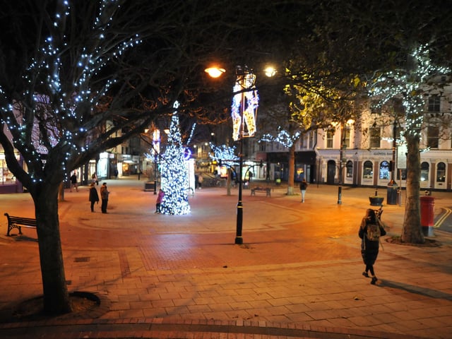 Worthing sprinkling a little bit of festive magic.