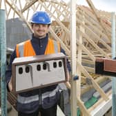 Barratt Developments created the first custom-designed nesting bricks for new build developments with the RSPB after research revealed swift populations had declined by 58 per cent between 1995 and 2018