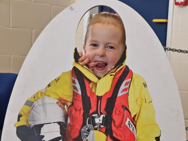 The RNLI open day took place on Sunday. Picture: RNLI
