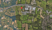 Firefighters have joined the emergency response to a collision in Mid Sussex. Photo: Google Earth