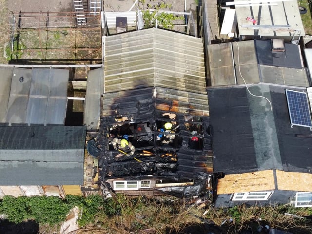 ‘No casualties’ have been reported following an ‘accidental’ shed fire in East Sussex, the fire service have confirmed.