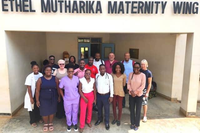 The Surgeons and Trainees at Kamuzu Central Hospital,Lillongwe