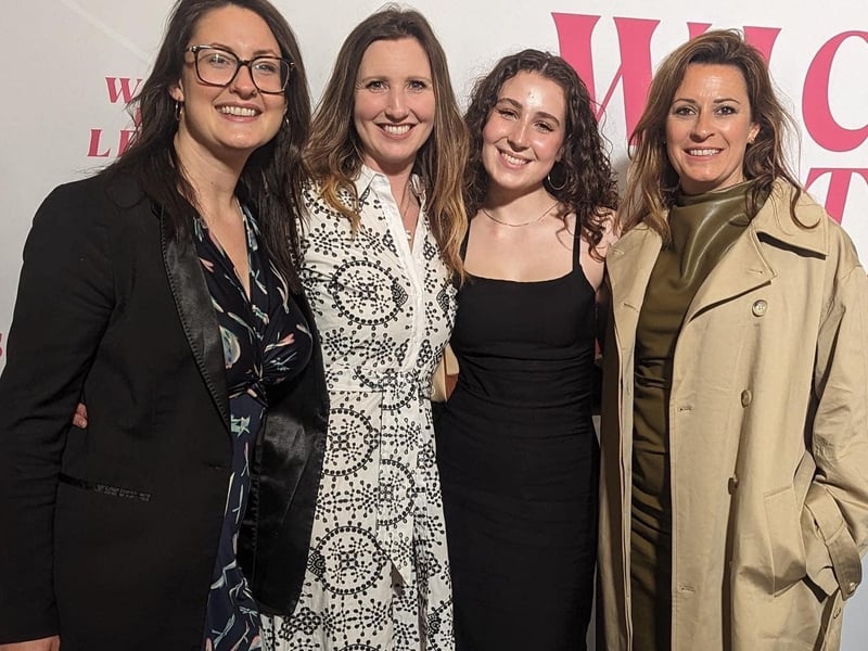 The team at Sussex Film Office stepped onto the red carpet at the much-anticipated premiere of Wicked Little Letters