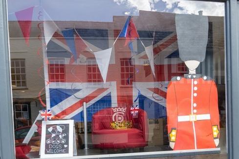Truffles' King and Country window was awarded third place