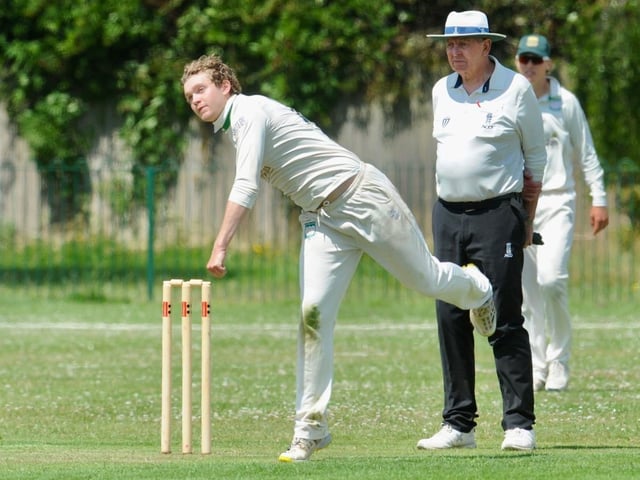 Three Bridges went joint top of the Sussex Cricket League Premier Division after a four-wicket win against bottom side Worthing. Photographer Stephen Goodger was on hand to catch the action