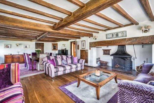 There is a large open plan dining/sitting room, ideal for entertaining