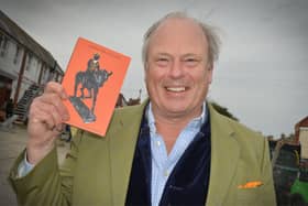 James Braxton, one of the most well known 'Antiques' faces on UK television, will be launching his first book on April 17 at Brewing Brothers Imperial in Queens Road, Hastings, between 6-9pm. The book is called Barty - A Tale Of A Stolen Bronze.