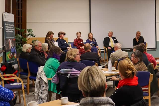 The celebration event at the end of November saw representatives from Dad La Soul, Humber Avenue Community Allotments, Sight Support Worthing and West Tarring Young People's Hub speaking about their projects