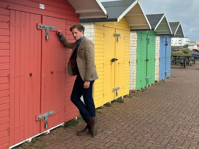 Photoshoot in Eastbourne town centre