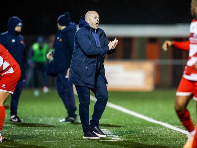 Action from Eastbourne Borough v Aveley