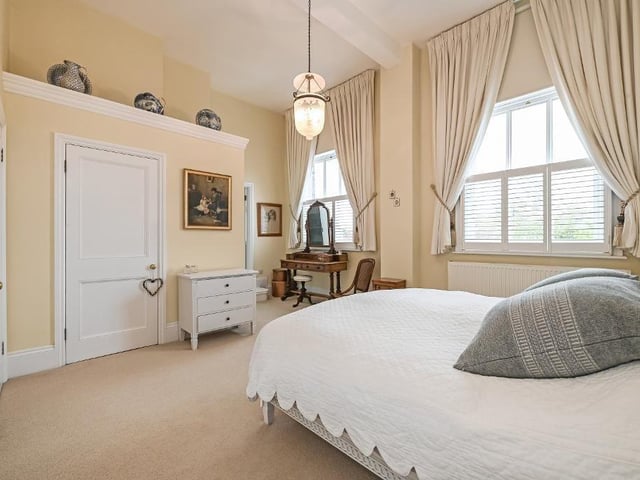 This town house really is quite special, converted from the former court house in Steyning. It has come on the market with estate agent Hamilton Graham at £1.6million.