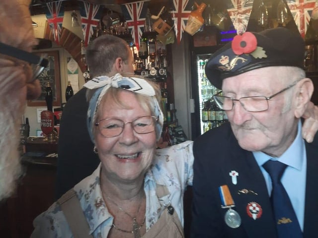 Managers Steve Rowntree and Jennie Cooper welcomed guests to the World War Two themed gathering, with all money collected from donations given to boost the Royal British Legion Poppy Appeal coffers