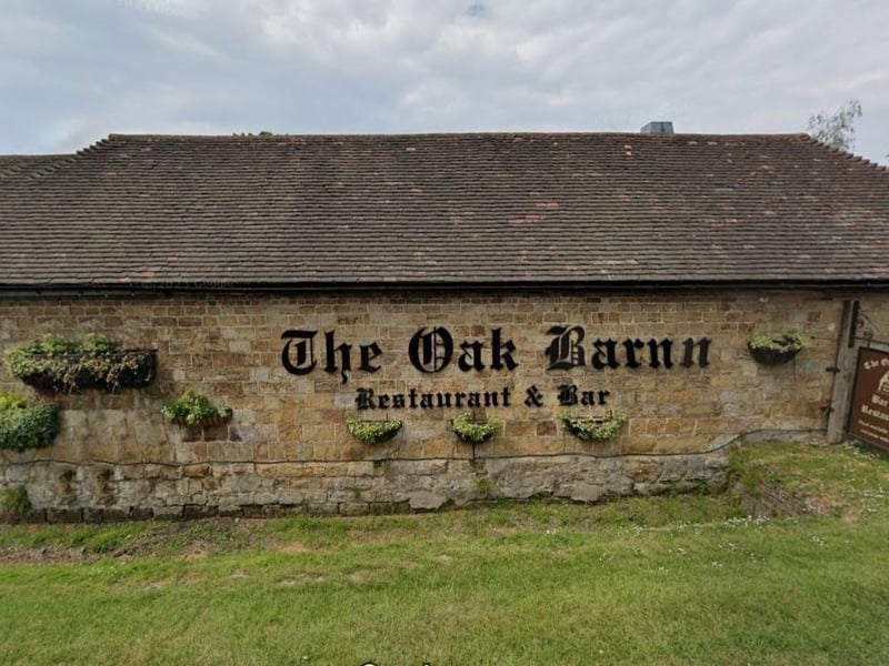 The Oak Barn is situated in Cuckfield Road, Burgess Hill, West Sussex, RH15 8RE. One review said: "We had a lovely Sunday lunch here. Food was exceptional. The staff very attentive and friendly. Made our family meet up very special. We will be back!"