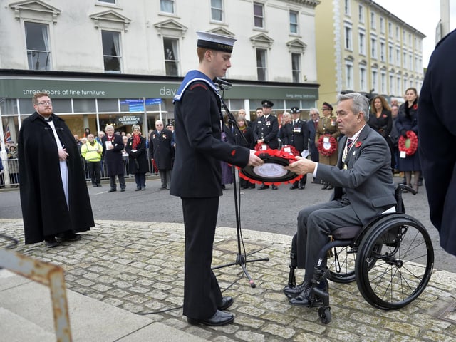 Eastbourne Remembrance Sunday Service (Photo by Jon Rigby)