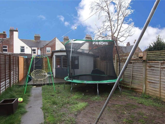Located close to the railway station and town centre, this property has spacious accommodation over three floors and a large back garden.