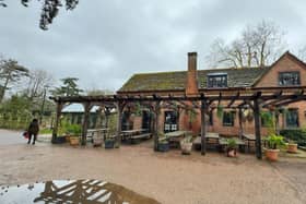 Kaya Cafe in Horsham Park: There are plans to add a kitchen hut and roof to the pergola following vandal attacks