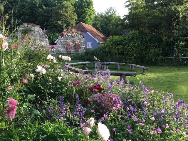 Arundel Bee Project at Pollinator’s Garden in Arundel won the Public and Community Award