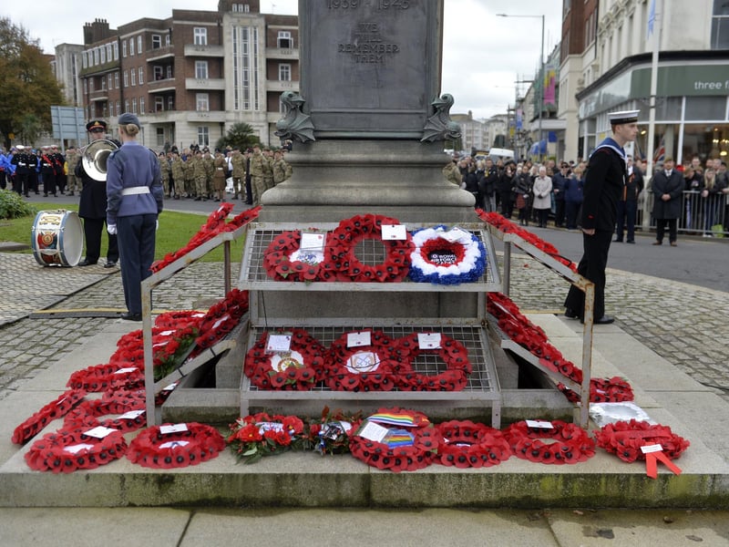 Eastbourne Remembrance Sunday Service (Photo by Jon Rigby)