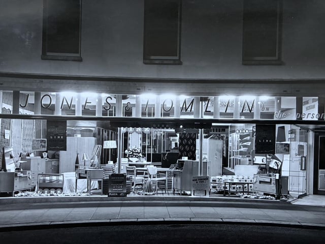 The original store in Chapel Road, Worthing