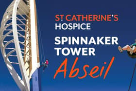 Take part in the Spinnaker Tower Abseil for St Catherine's Hospice