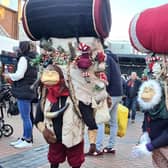 Colourful characters at last year's It's Christmas in Burgess Hill. Photo: Steve Robards SR2211212