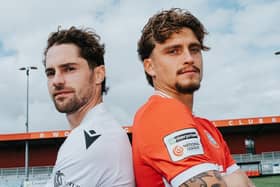 Jordan Young and Charley Kendall have signed for Worthing | Picture courtesy of Worthing FC
