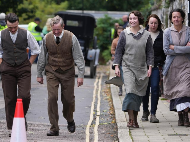 Olivia Colman and Jessie Buckley have begun filming in Arundel for 'Wicked Little Letters'. Photo: Eddie Mitchell