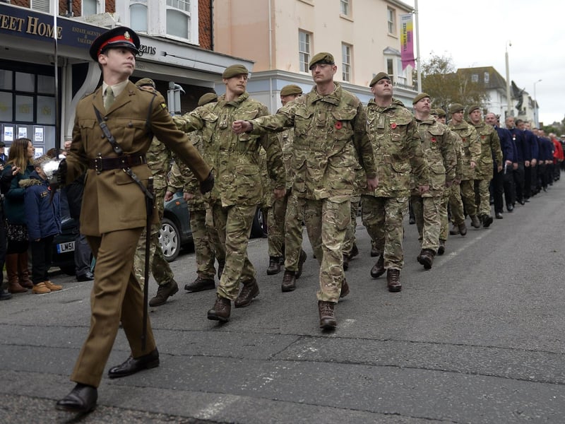 Eastbourne Remembrance Sunday Service (Photo by Jon Rigby)