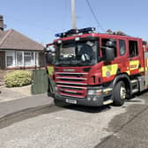 Fire crews tackle garden blaze in Littlehampton