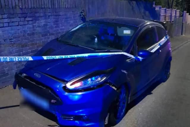 Police said Selby was seen by witnesses overtaking several vehicles travelling towards Hastings, reaching estimated speeds of between 107mph and 113mph. Picture from Sussex Police